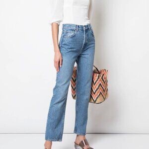 Reformation Cynthia High Rise Jeans Blue Size 27